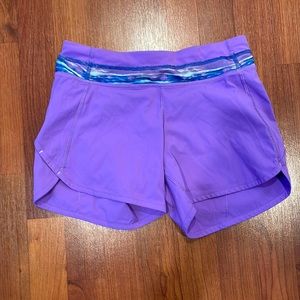 Ivivva purple shorts size 12